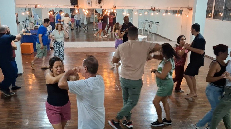 Área de convivência da escola